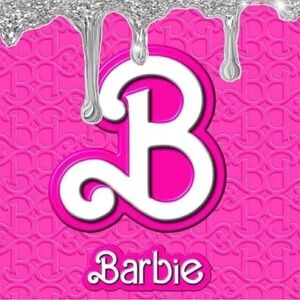 Barbie logo themed tumbler